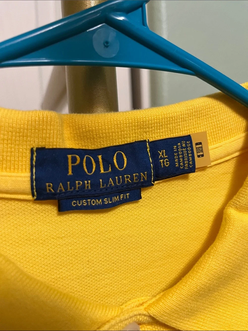 Polo by Ralph Lauren Men’s Polo with Embroidered Polo Players NEW size XLT